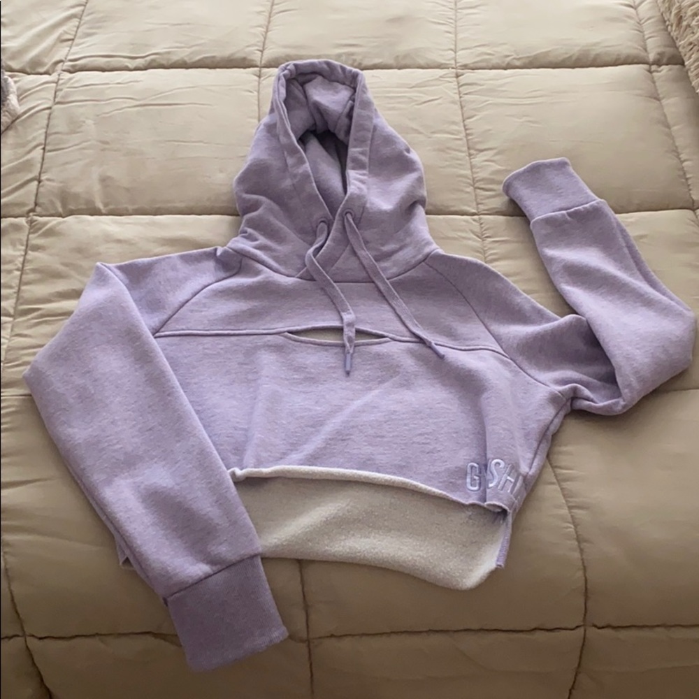 Cropped Gymshark hoodie